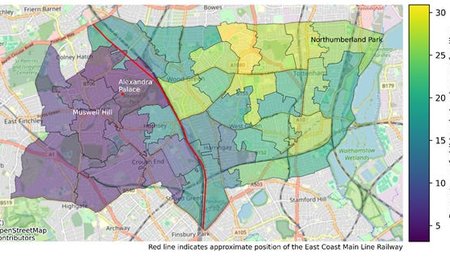 Northumberland Park map